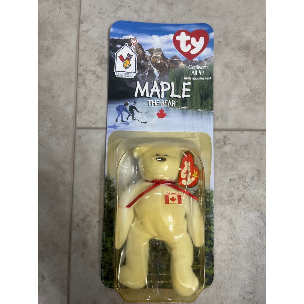 McDonald Beanie Baby-Maple, Erin and Britannia NWT - Picture 2 of 7